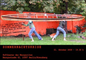 Sommernachtskrise Flyer